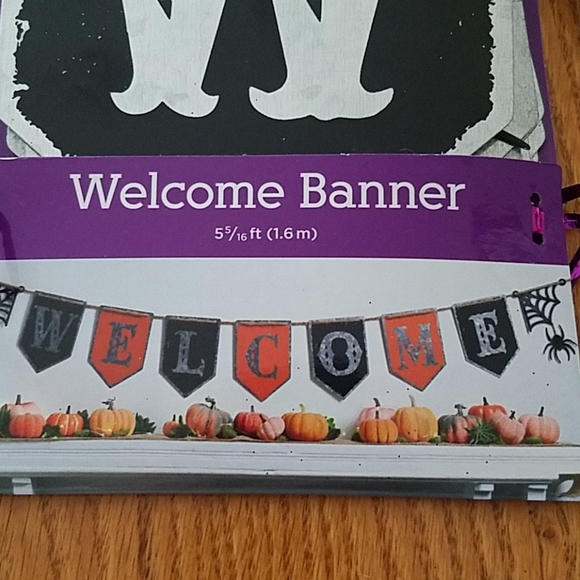 Welcome Halloween Banner - Picture 6 of 6